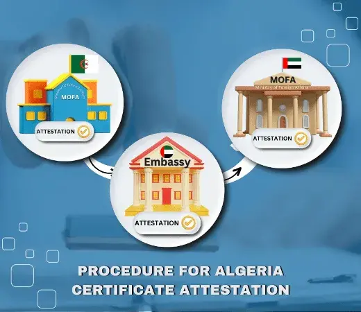Procedure for Algeria Certificate Attestation